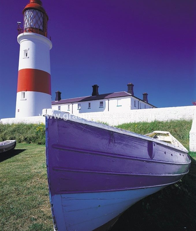 Souter Lighthouse near Whitburn, Tyne and Wear