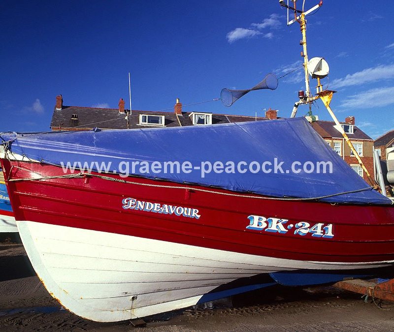 coble, Newbiggen by the Sea, Northumberland