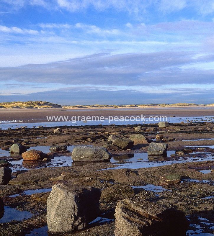 Druridge Bay near Cresswell, Northumberland