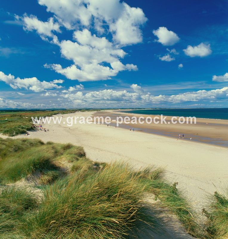 Druridge Bay, on the Northumberland Coast