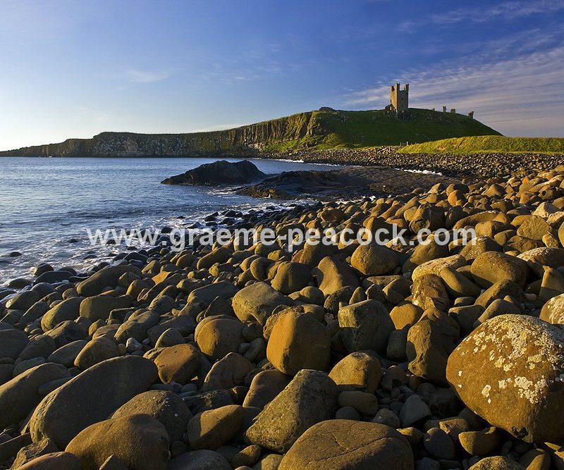 Summer Solstice dawn at Dunstanburgh Castle, Embleton, Northumberland