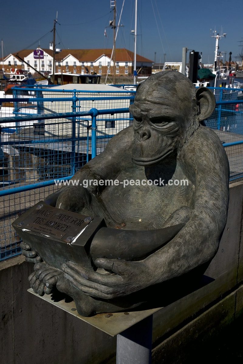 Hartlepool Monkey, Hartlepool Marina, Tees Valley