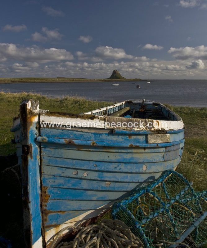 Lindisfarne Harbour, Lindisfarne, Northumberland Coast