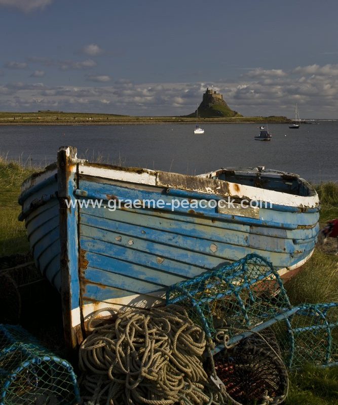 Lindisfarne Harbour, Lindisfarne, Northumberland Coast