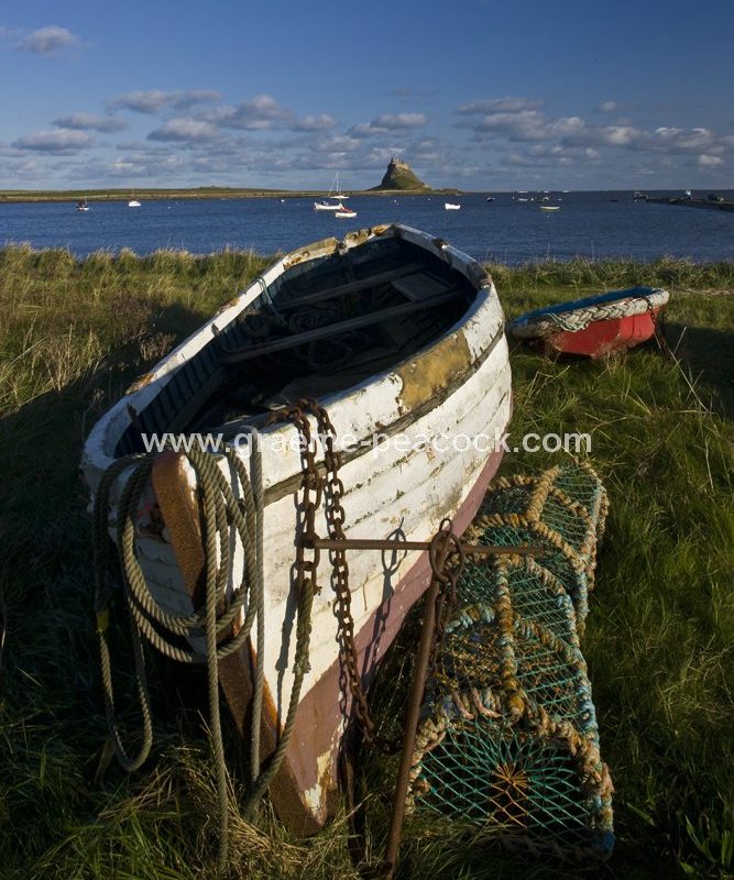 Lindisfarne Harbour, Lindisfarne, Northumberland Coast