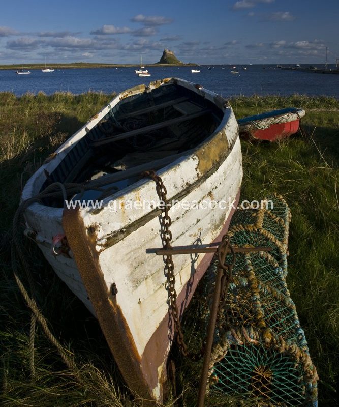 Lindisfarne Harbour, Lindisfarne, Northumberland Coast