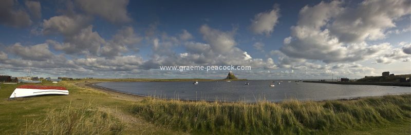 Lindisfarne Harbour, Lindisfarne, Northumberland