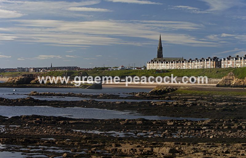Cullercoats Bay and village, North Tyneside