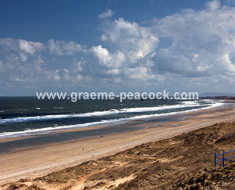 Crimdon beach near Hartlepool, County Durham
