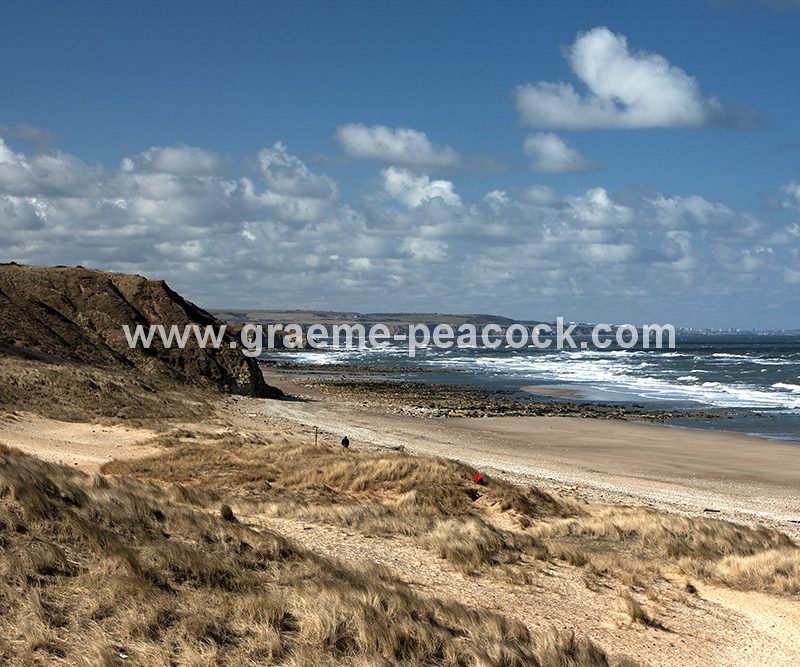 Crimdon beach near Hartlepool, County Durham