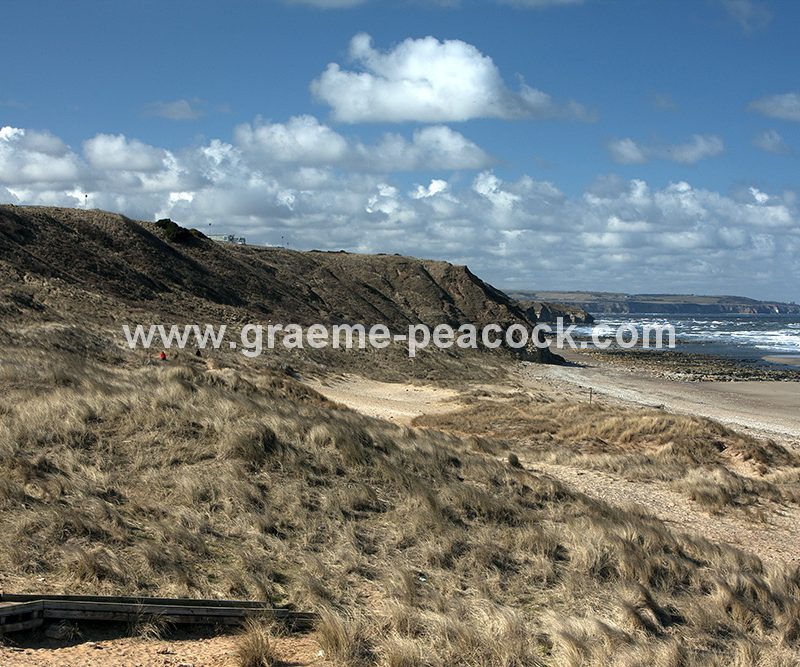 Crimdon beach near Hartlepool, County Durham