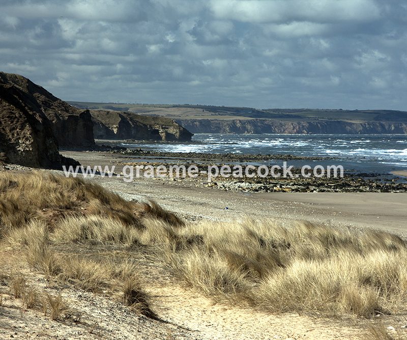 Crimdon beach near Hartlepool, County Durham