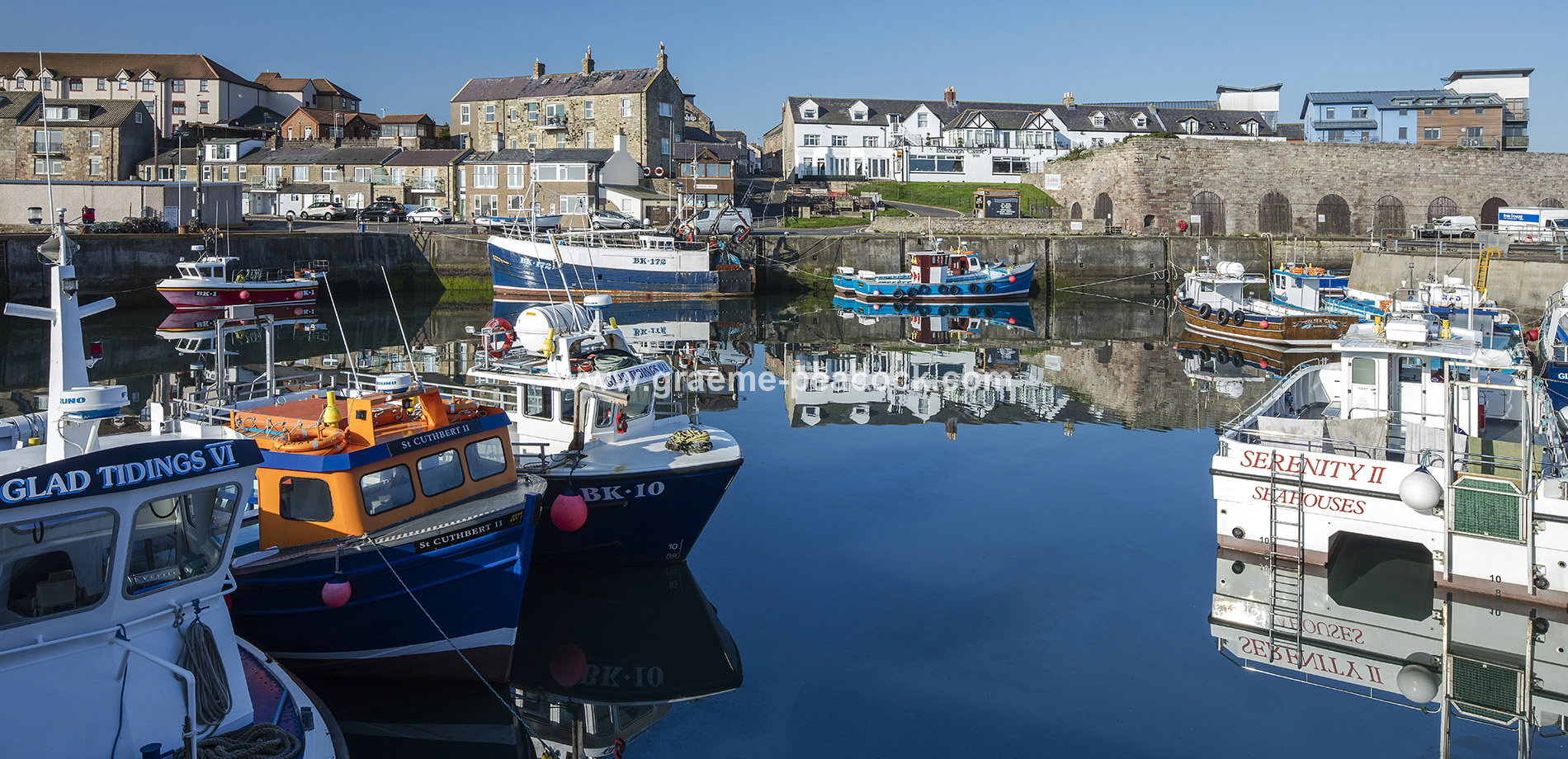 Seahouses harbour, Seahouses, Northumberland