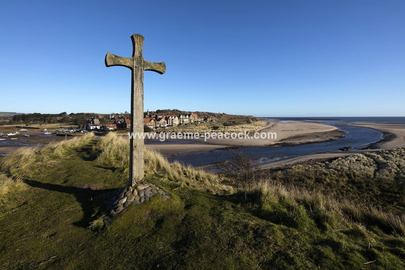 Dawn over Alnmouth from Church Hill, Alnmouth, Northumberland