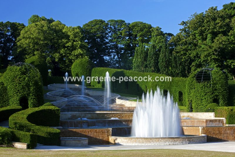 The Grand Cascade, The Alnwick Garden. Alnwick, Northumberland