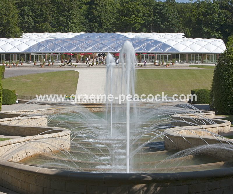 The Grand Cascade, The Alnwick Garden. Alnwick, Northumberland