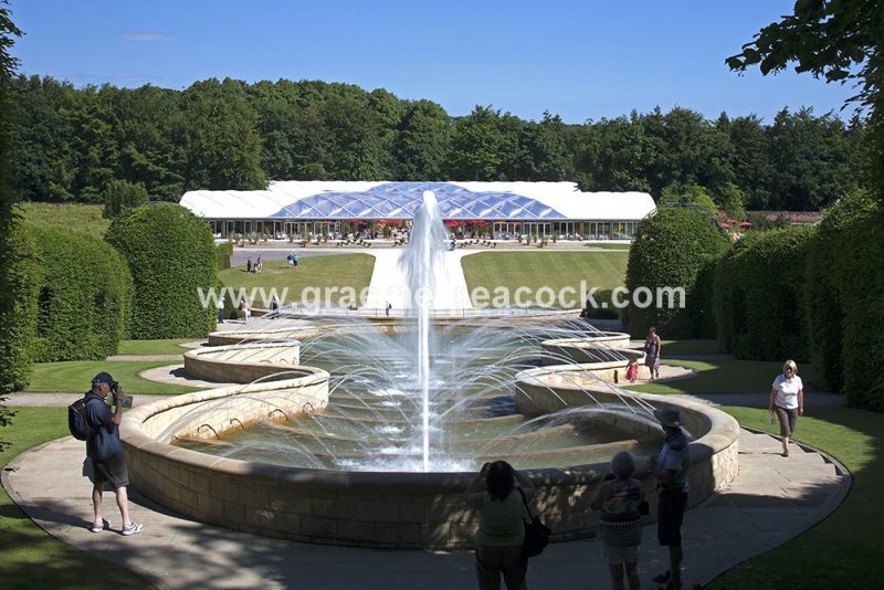 The Grand Cascade, The Alnwick Garden. Alnwick, Northumberland