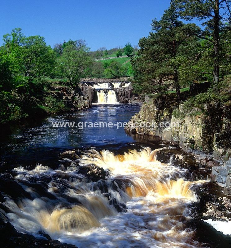 Low Force Waterfall, Middleton in Teesdale, County Durham