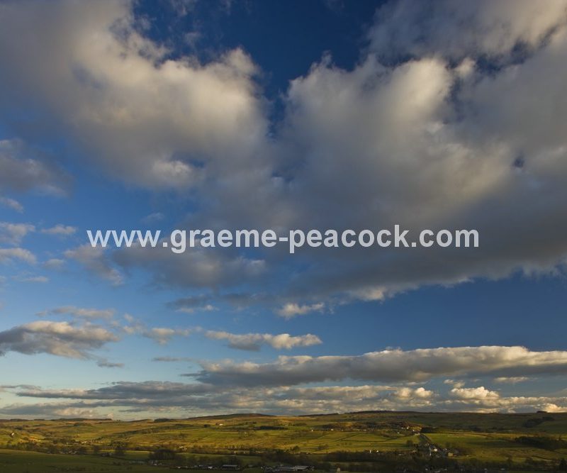 Vista over West Woodburn, Northumberland National Park