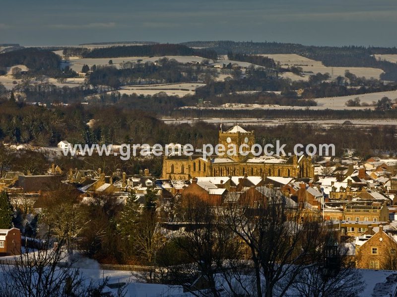 Hexham in winter,  Northumberland