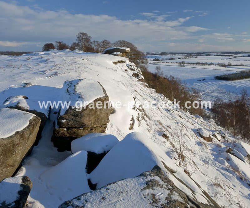 Shaftoe Crags near Belsay, Northumberland