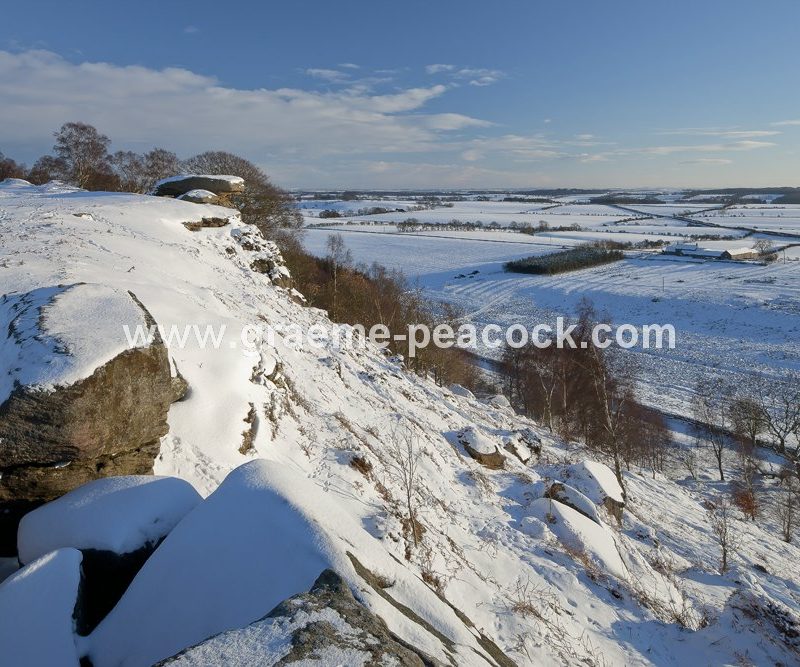 Shaftoe Crags near Belsay, Northumberland