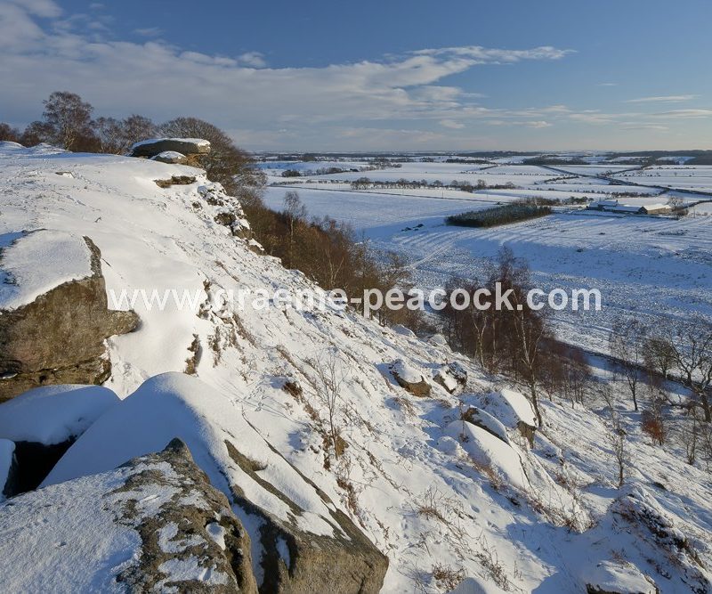 Shaftoe Crags near Belsay, Northumberland