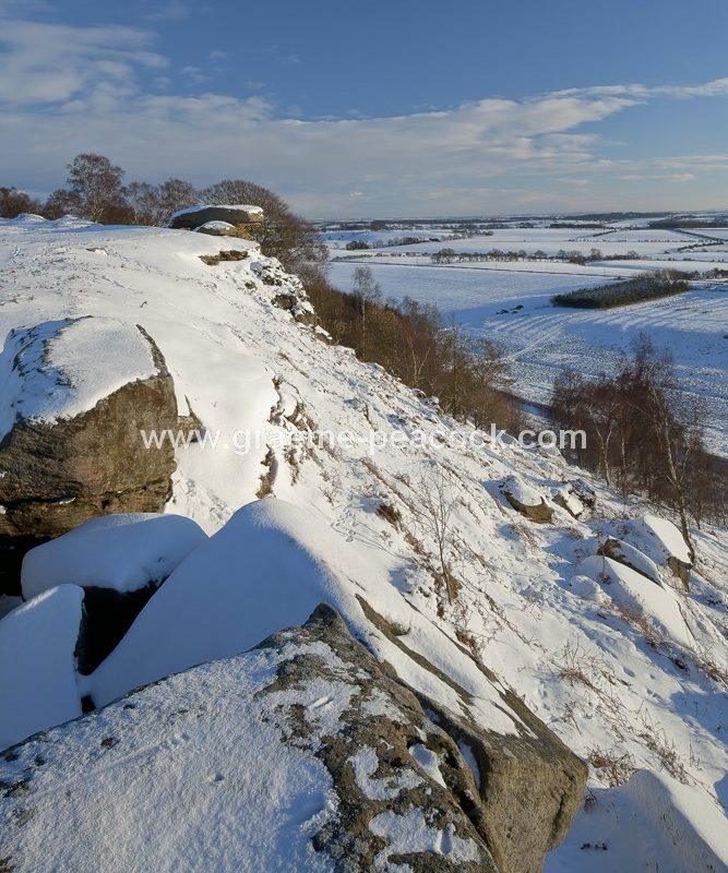 Shaftoe Crags near Belsay, Northumberland