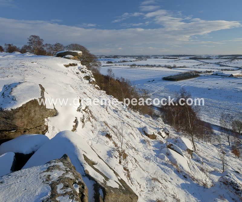 Shaftoe Crags near Belsay, Northumberland