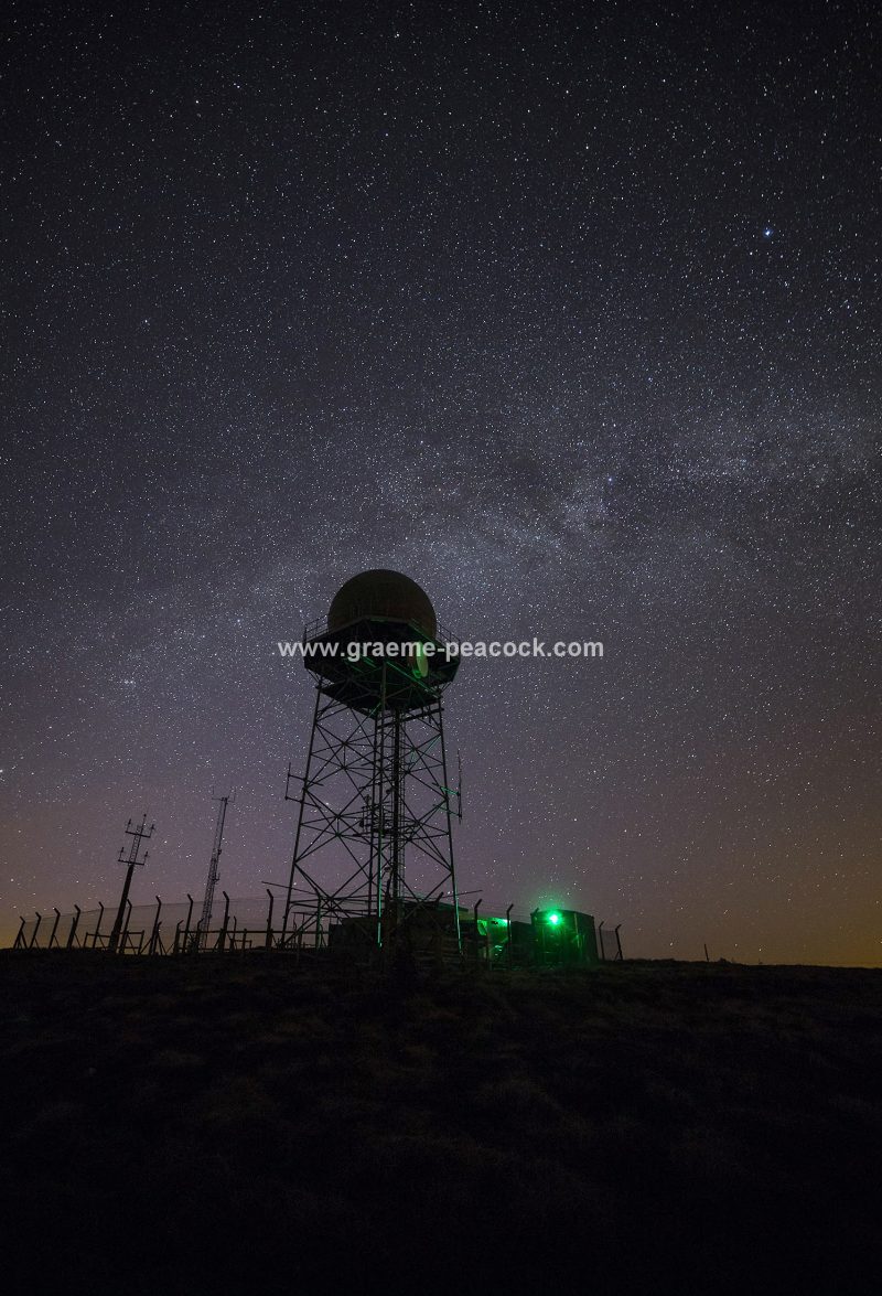 The Milky Way from Deadwater Fell, Kielder, Northumberland