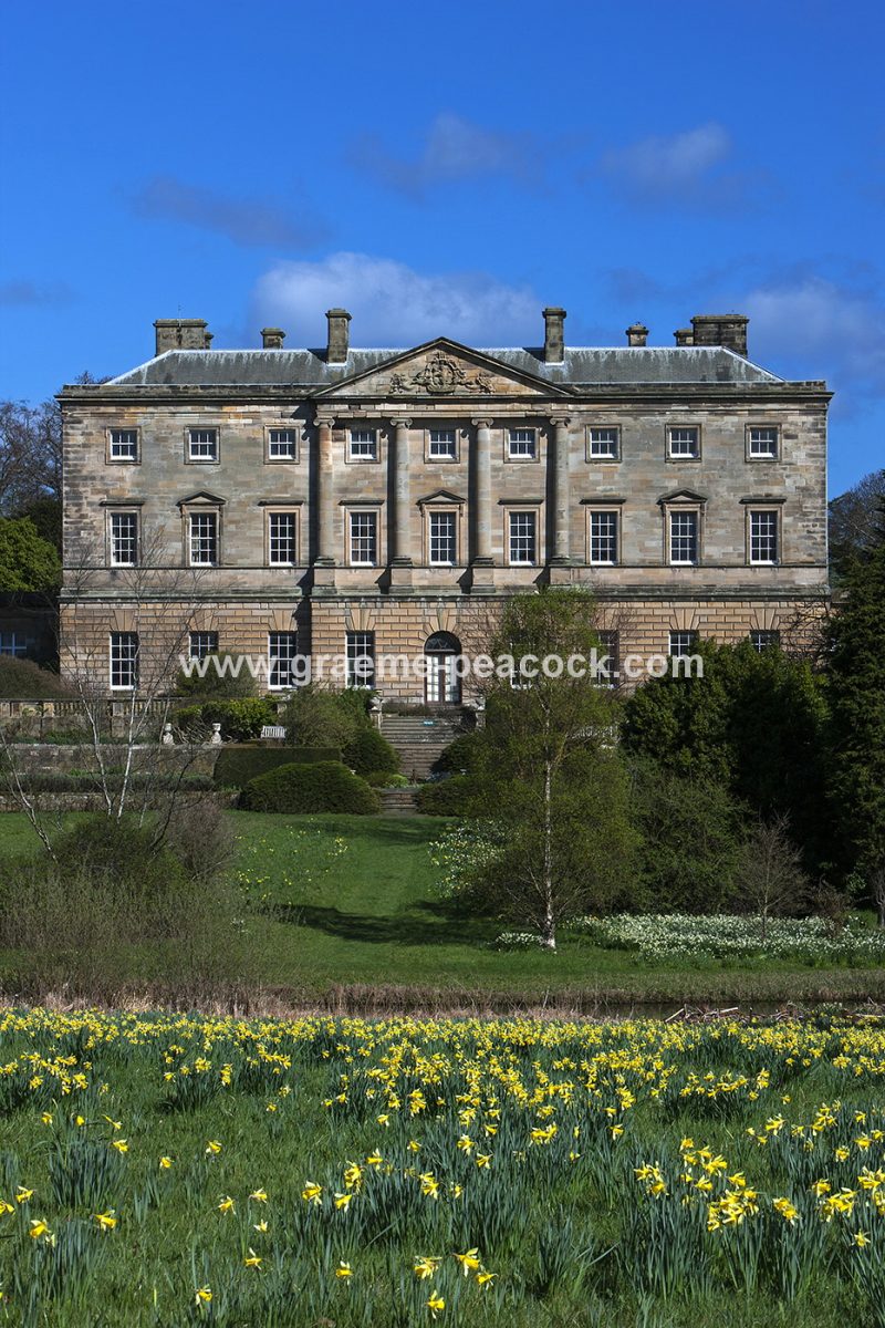 Howick Hall & Gardens in Spring, Howick, Northumberland