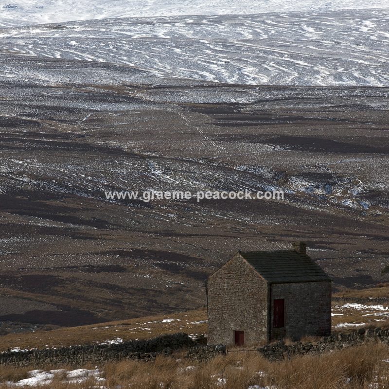 Alston Moor in winter near Alston, Cumbria