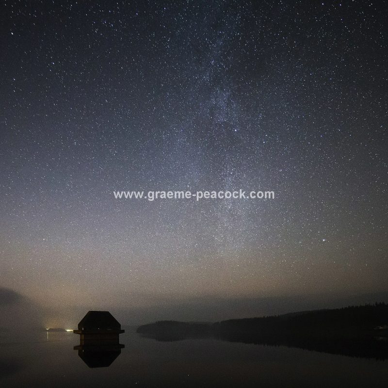 Star gazing under 'Dark Skies' at Kielder Water, Kielder, Northumberland