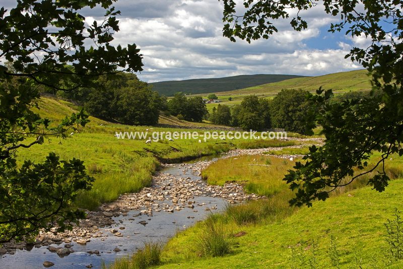The South Tyne valley near Garrigill, Cumbria