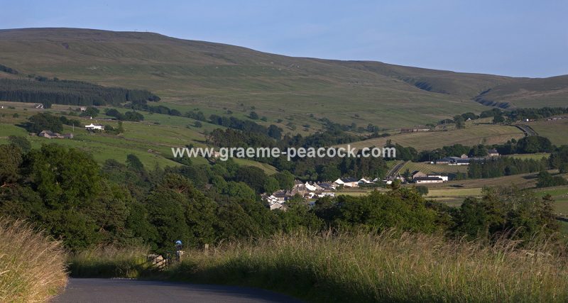 The South Tyne valley near Garrigill, Cumbria