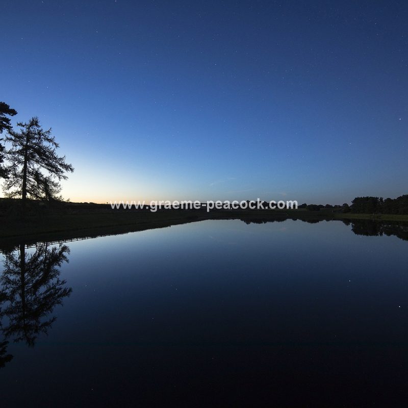 Whittle Dene reservoir near Horsley, Northumberland