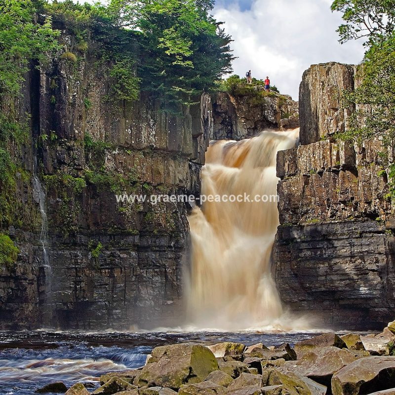 High Force Waterfall near Middleton-in-Teesdale, County Durham
