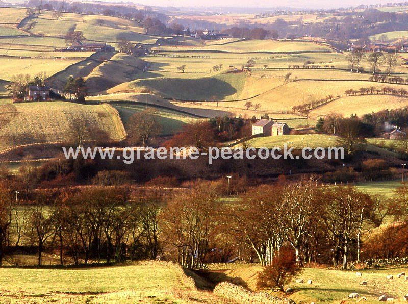 View West from Carvoran towards Gilsland