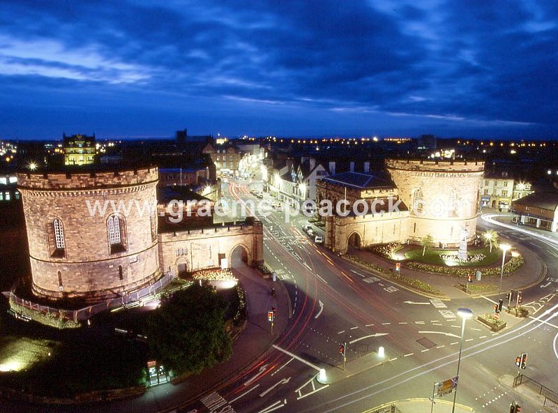 Carlisle Citadel at Night