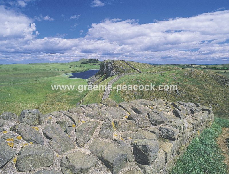 Hadrian's Wall near Steel Rigg