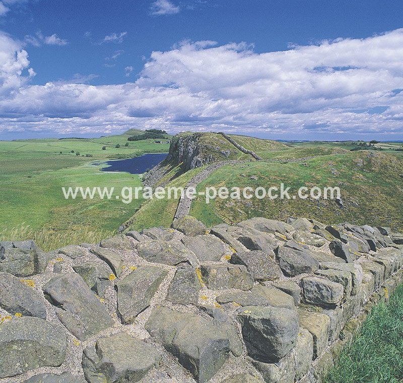 Hadrian's Wall near Steel Rigg