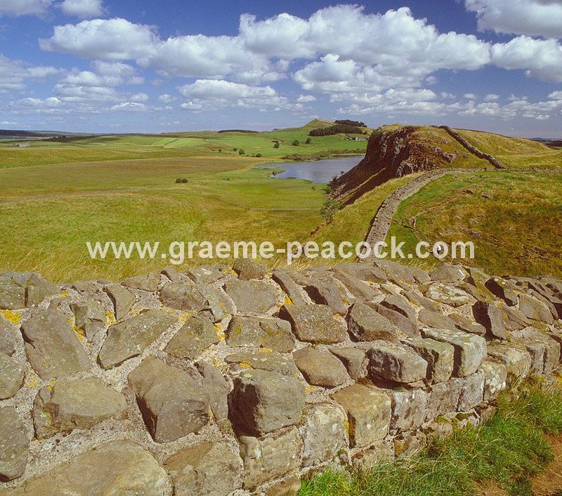 Hadrian's Wall at Steel Rigg and Milecastle 39