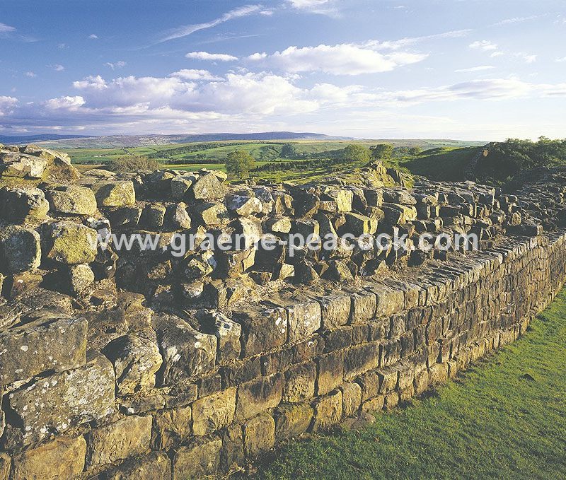 Hadrians Wall at Walltown Crags