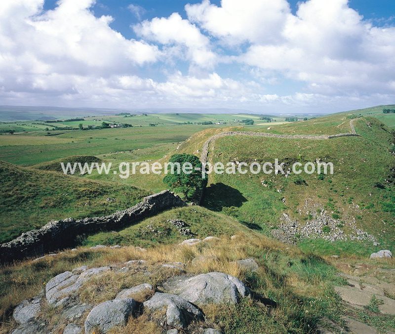 Hadrian's Wall at Sycamore Gap