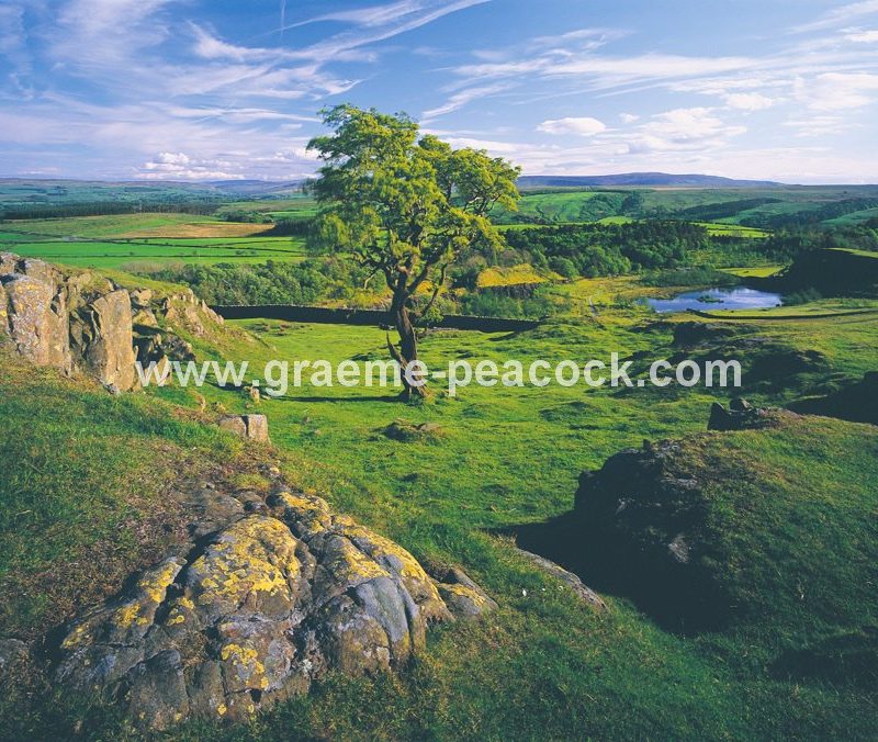Walltown Quarry and Crags near Greenhead, Northumberland