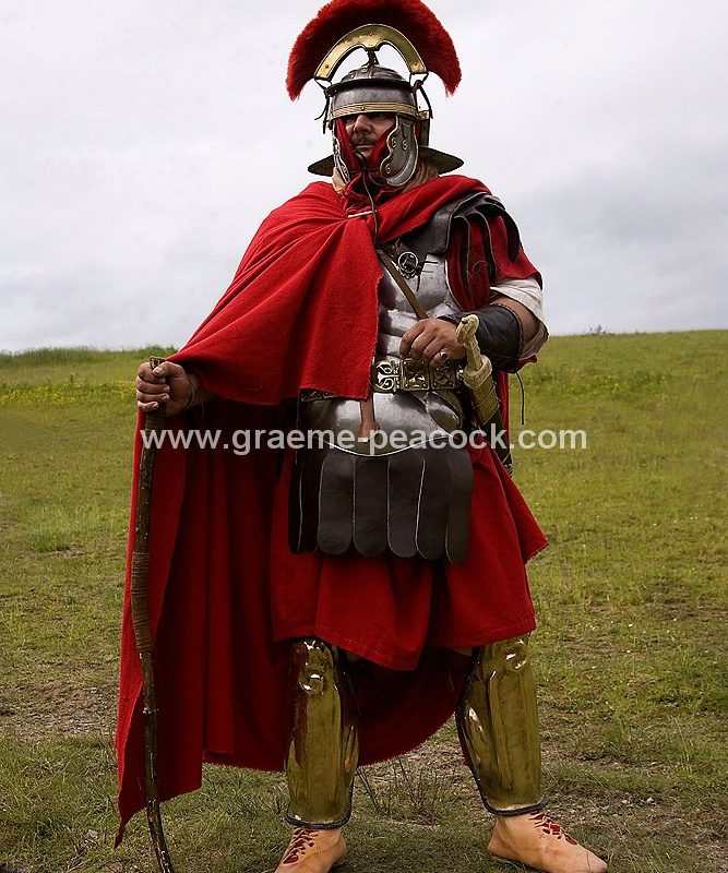 Roman re-enactments, Walltown Quarry, Greenhead, Northumberland, HWNT, NNP