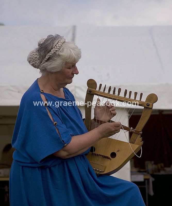 Roman re-enactments, Walltown Quarry, Greenhead, Northumberland, HWNT, NNP