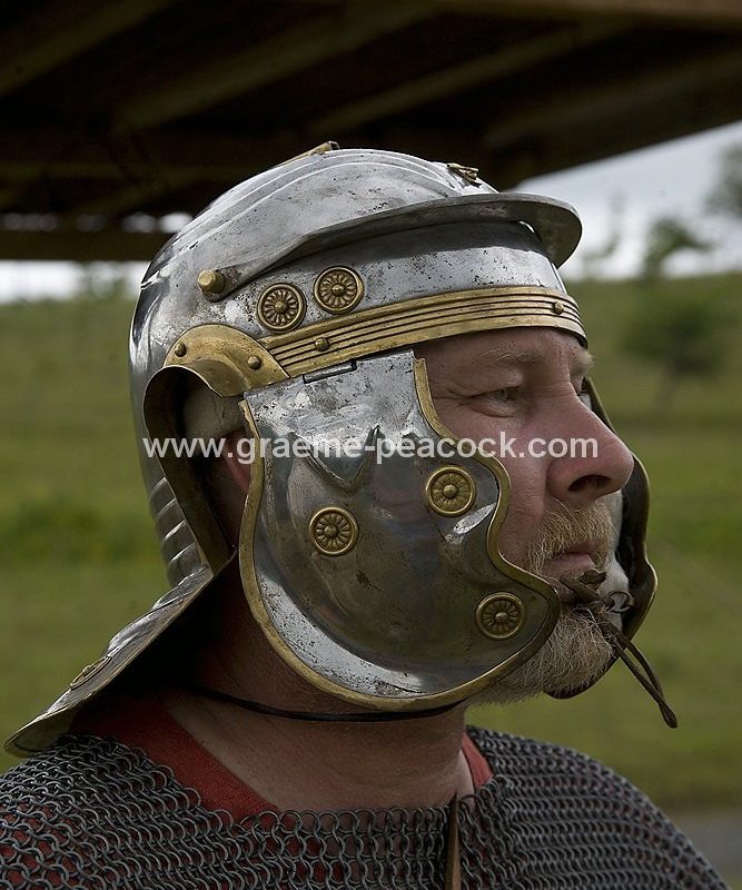 Roman re-enactments, Walltown Quarry, Greenhead, Northumberland, HWNT, NNP