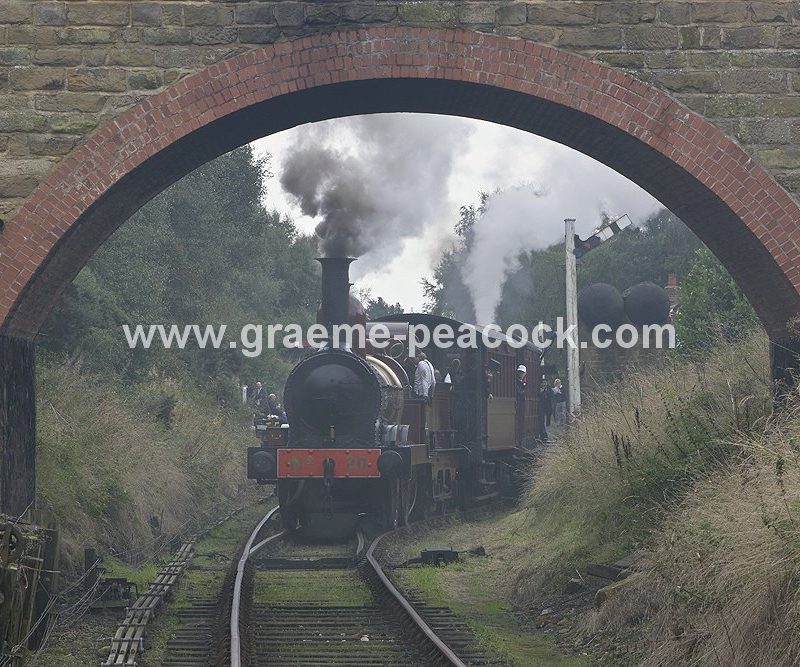 Steam Train, Tanfield Steam Railway, Tanfield, County Durham