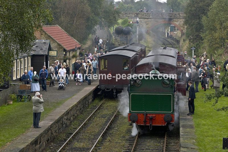 Steams Trains at Tanfield Steam Railway, Tanfield, County Durham